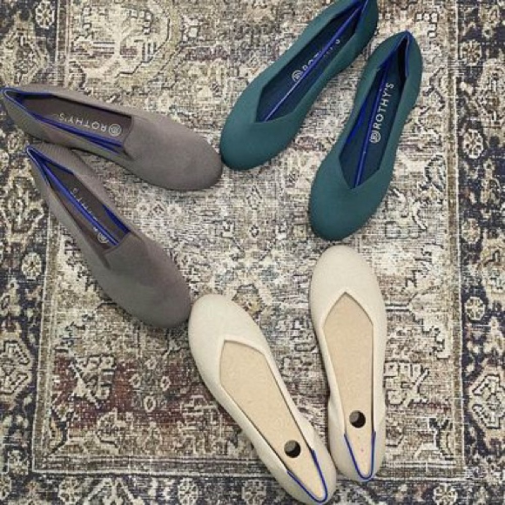 NWOB Rothy’s Knit Round Toe Slip On Flats  Size 10.5 price for 1 pairs